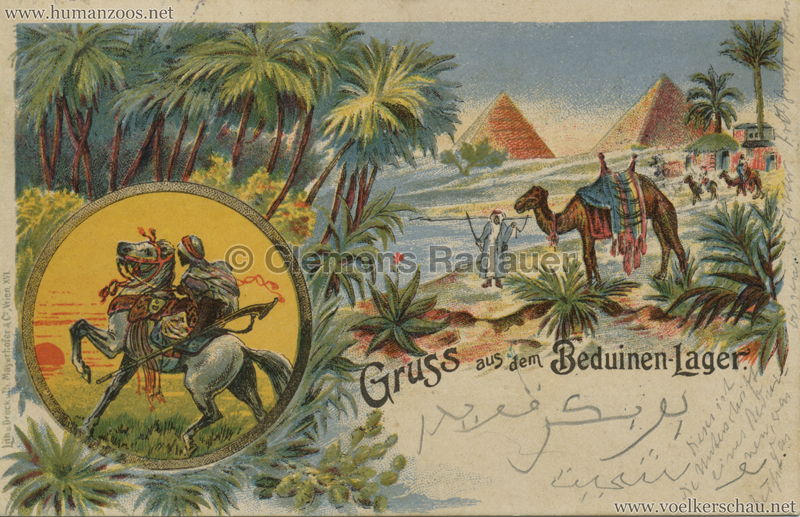 1900:1901:1902 Gruss aus dem Beduinenlager 9