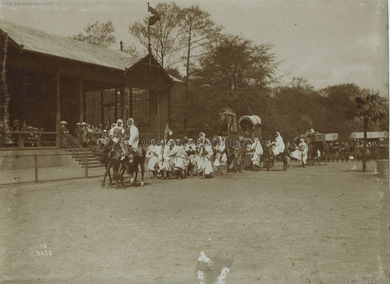 1912 Marquardt's Beduinen-Karawane FOTO Der Hochzeitszug