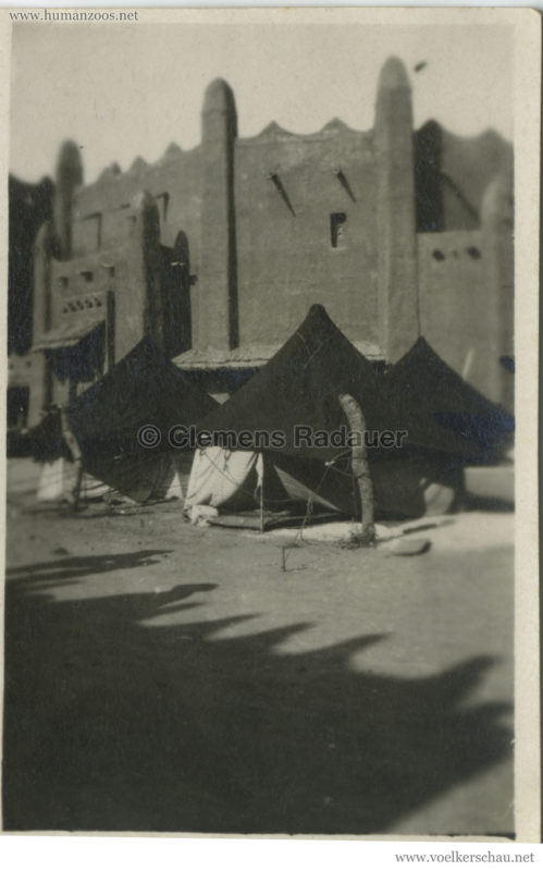 1922 Exposition Coloniale Marseille FOTO S8 - Campement Mauretanien