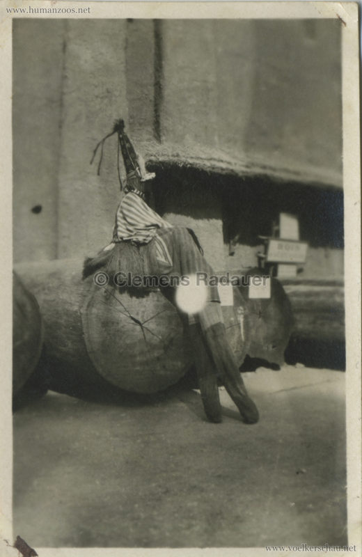1922 Exposition Coloniale Marseille FOTO S8 - Danseur Negre