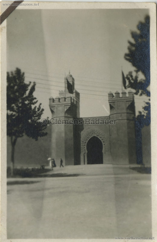 1922 Exposition Coloniale Marseille FOTO S8 - Palais Maroc