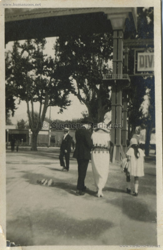 1922 Exposition Coloniale Marseille FOTO S8 - Pärchen