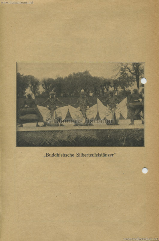 1926 John Hagenbeck's Indienschau PROGRAMM 2