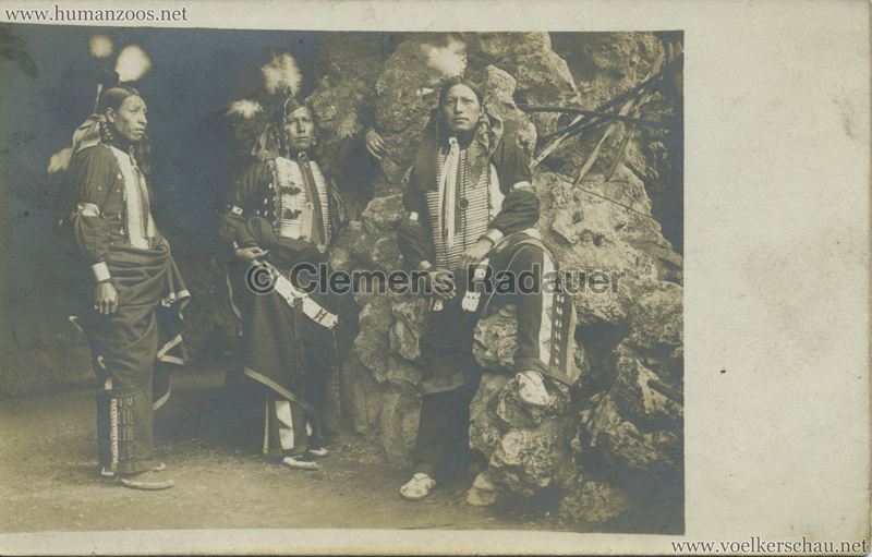Buffalo Bill's Wild West 3 Indianer FOTO