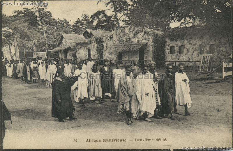 1912 L'Afrique Mystérieuse - Jardin d'Acclimatation - 39. Deuxieme defile