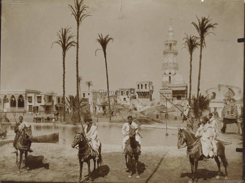 1912 Völkerschau Beduinen PRESSEFOTO 2