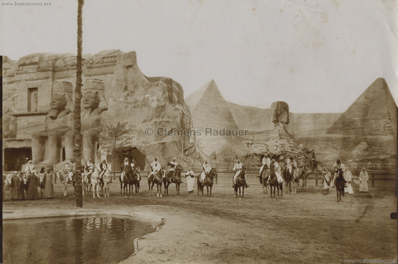1912 Völkerschau Beduinen PRESSEFOTO 3