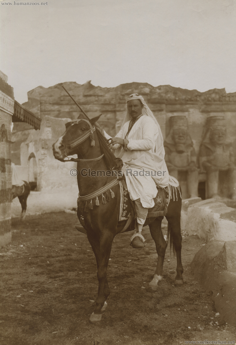 1912 Völkerschau Beduinen PRESSEFOTO 8