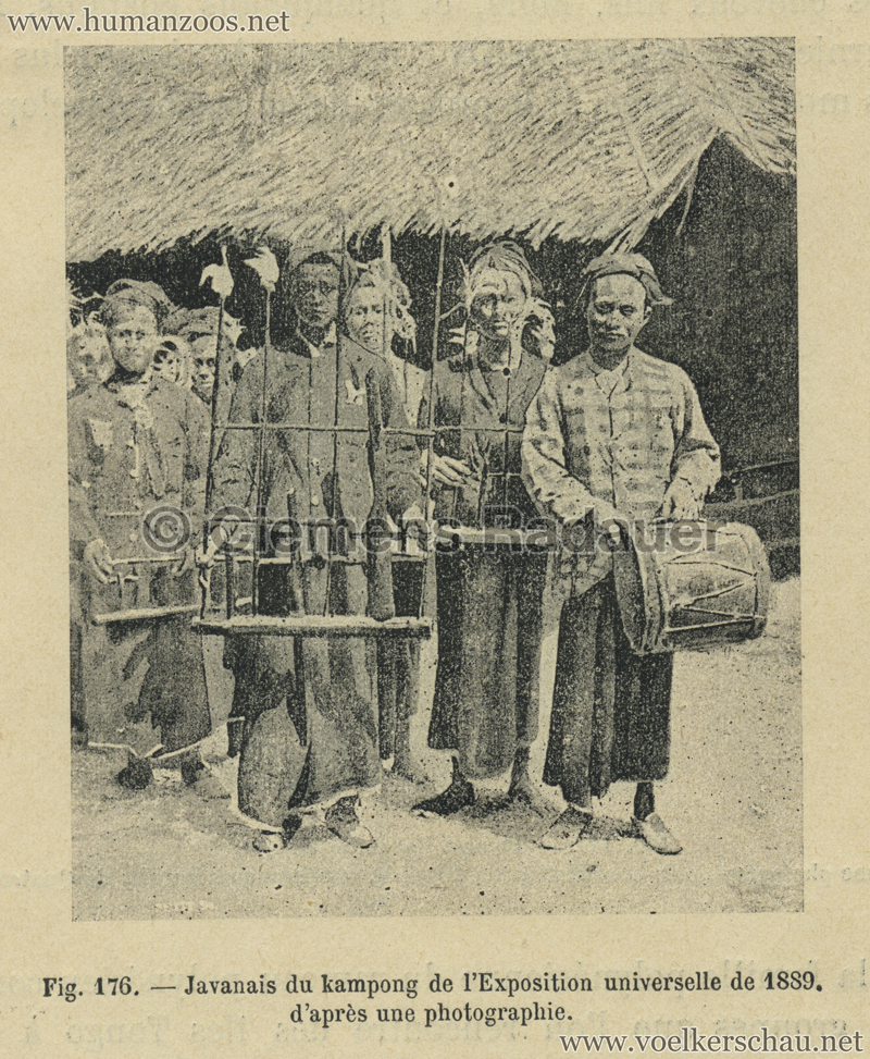 1892 Histoire Naturelle Populaire (Charles Brongniart) - Javanais Kampong Expo