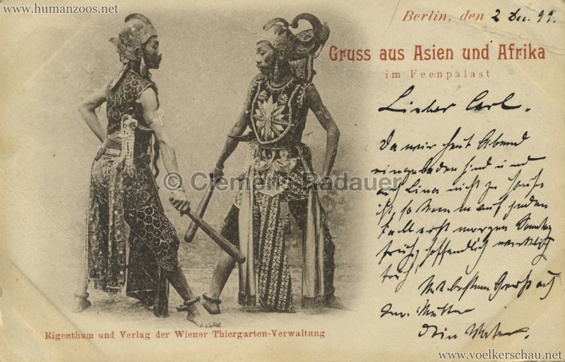1898 Gruss aus Asien und Afrika im Feenpalast 4