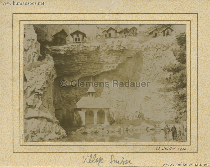 1900 Fotos Exposition Universelle Paris S8 Village Suisse 3