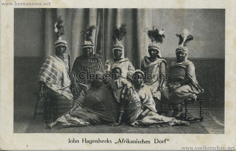 1921 John Hagenbecks Afrikanisches Dorf 3