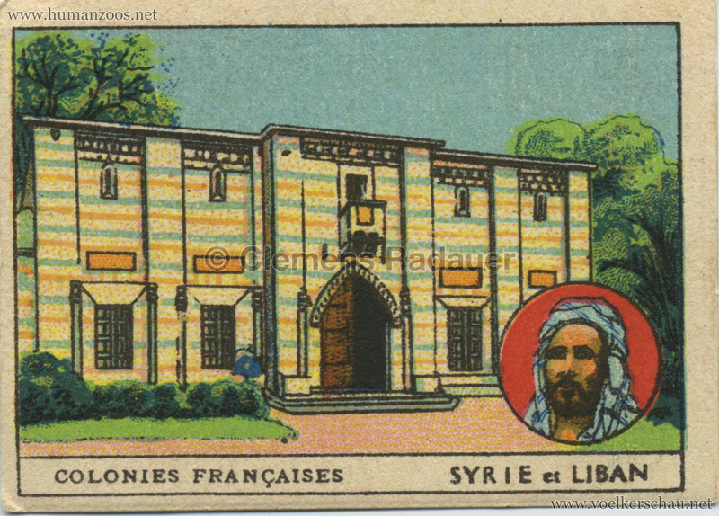 1931 Exposition Coloniale Internationale Paris - Bon Point - Syrie et Liban