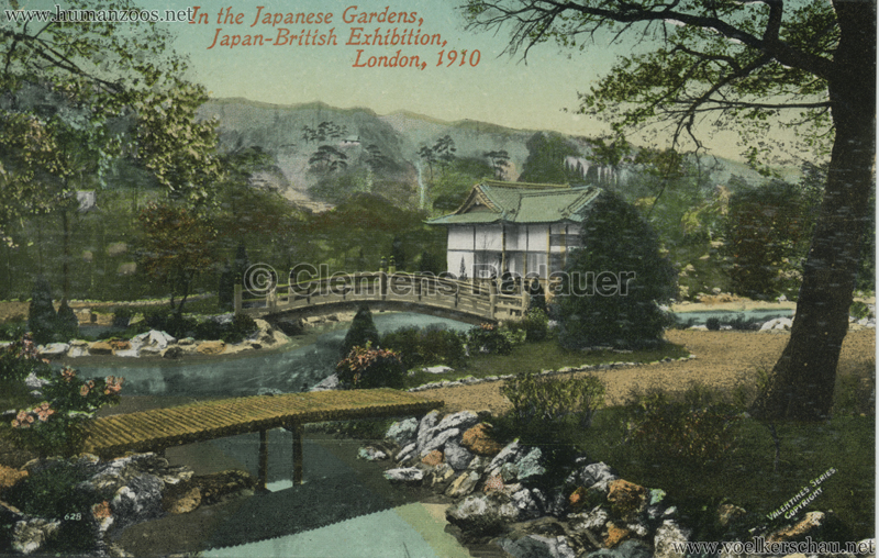 1910 Japan-British Exhibition 628. Japan-British Exhibition - In the Japanese Gardens