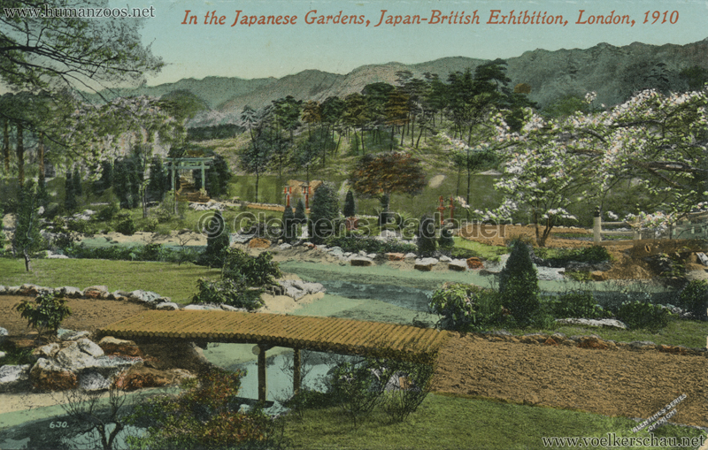 1910 Japan-British Exhibition 630. Japan-British Exhibition - In the Japanese Gardens