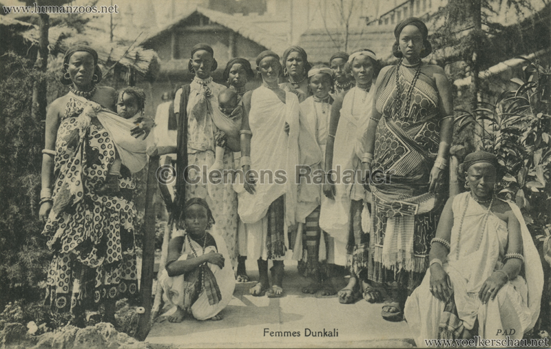 1913 (?) Magic City Village Dunkali - Femmes Dunkali