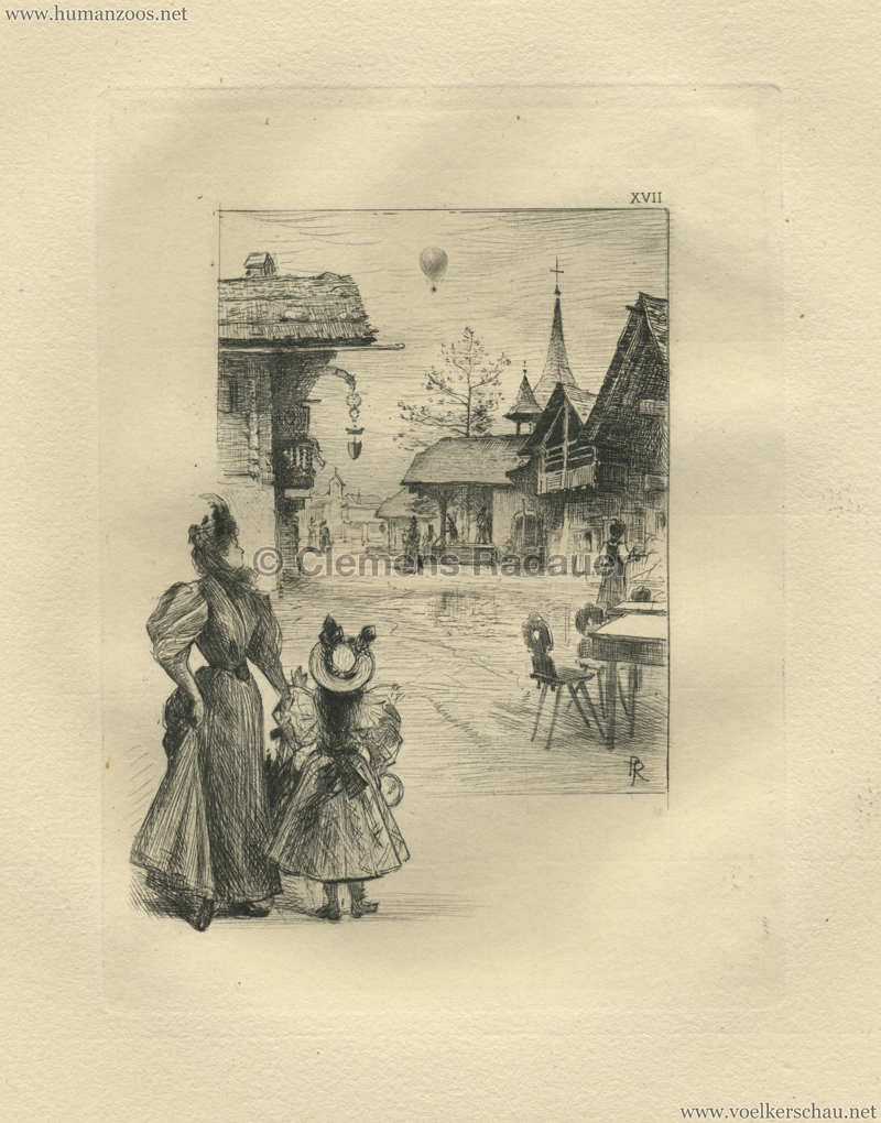 1896 L'Exposition Nationale Suisse Geneve - Village Suisse Rudolphe Piguet - 17