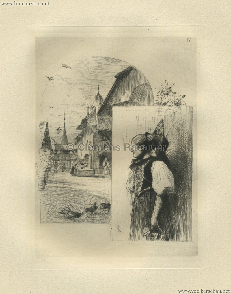 1896 L'Exposition Nationale Suisse Geneve - Village Suisse Rudolphe Piguet - 4