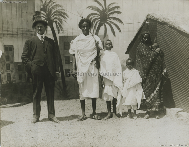 1914 (???) Somali Village - Coney Village PRESSEFOTO 2 VS