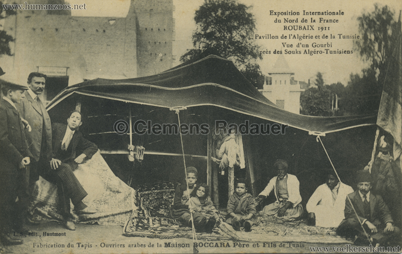 1911 Exposition Internationale du Nord de la France - Pavillon de L'Algerie et la Tunisie 2