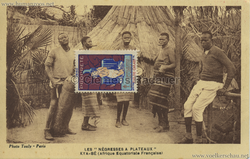 1929 (?) Les negresses à plateaux Afrique Equatoriale Francaise 15