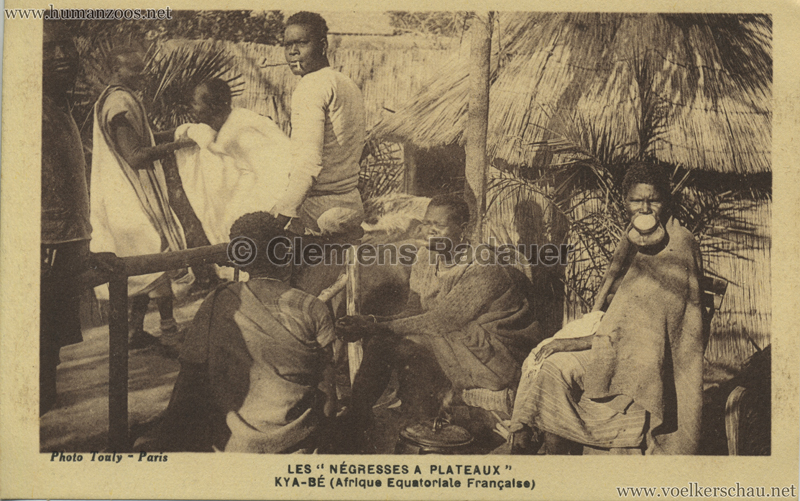 1929 (?) Les negresses à plateaux Afrique Equatoriale Francaise 17