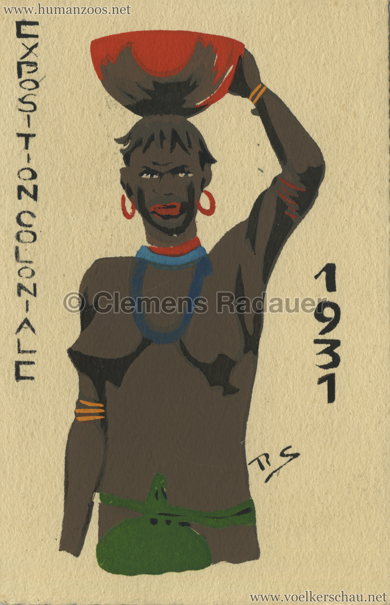 1931 Exposition Coloniale Internationale - RS - A.O.F. Femme Bobo 1931 Exposition Coloniale Internationale - RS - A.O.F. Femme Bobo