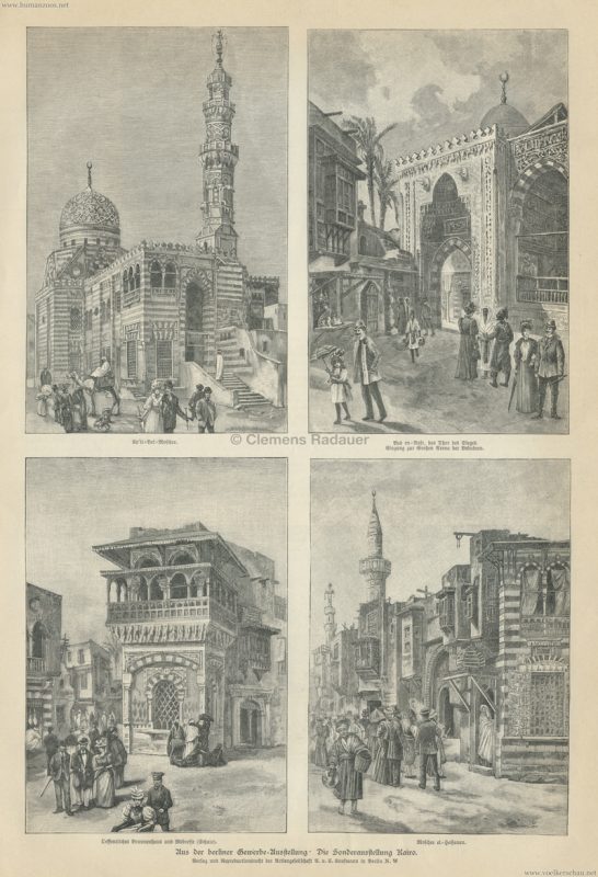 1896.05.23 illustrirte Zeitung - S. 641 - Sonderausstellung Kairo