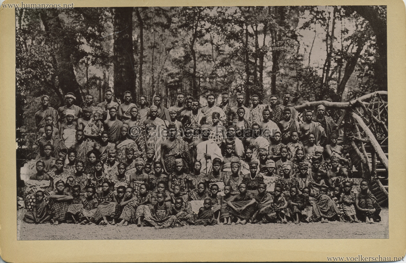1897 Wiener Thiergarten Die Goldküste und ihre Bewohner - Gesamtgruppe CDV 1897 Wiener Thiergarten Die Goldküste und ihre Bewohner - Gesamtgruppe CDV