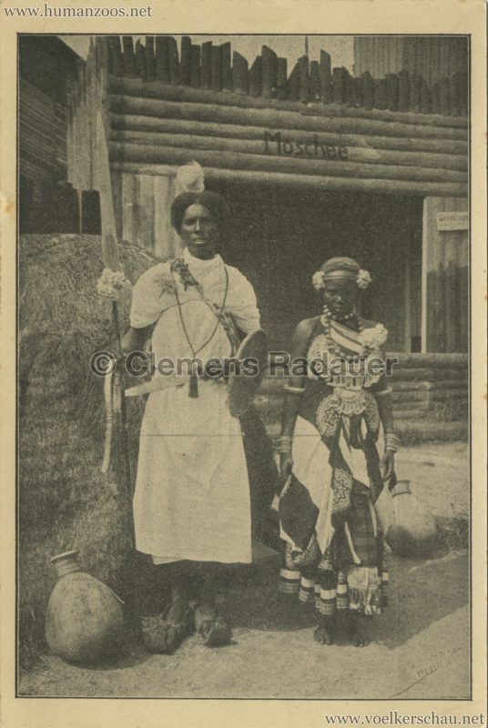 1912 Somali Dorf - Afrikaner-Brautpaar - Gumma Hussen - Huda Ali