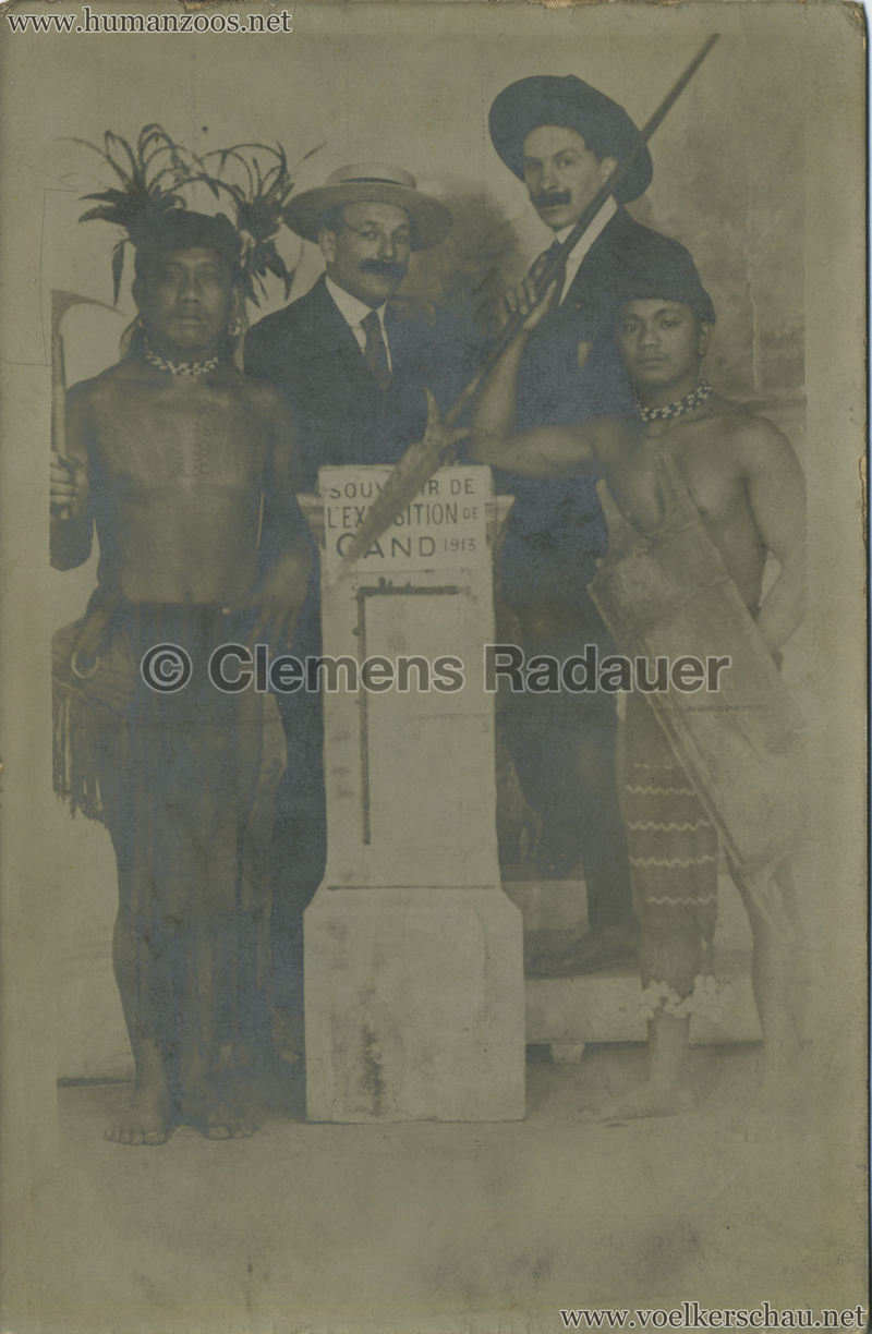 1913 Exposition de Gand - Igorrote FOTO 1913 Exposition de Gand - Igorrote FOTO