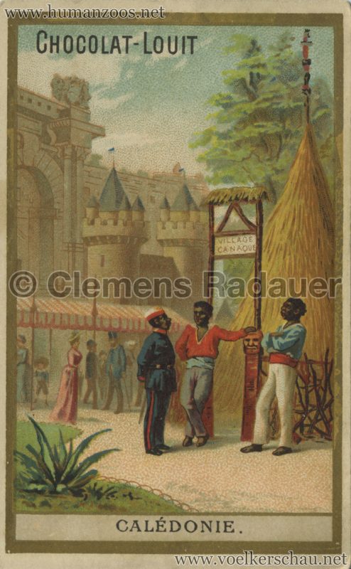1889 Exposition Universelle Paris - Caledonie - Village Canaque