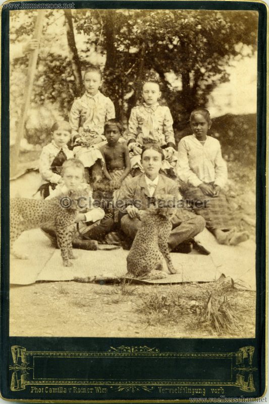 1884:1885 (???) CDV Singhalesen Wien VS