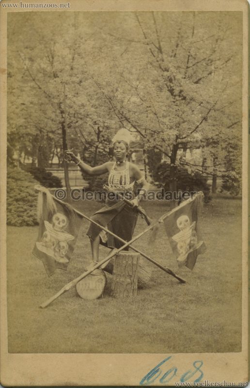 1891:1892:1893 Dahomey Karawane CDV 2