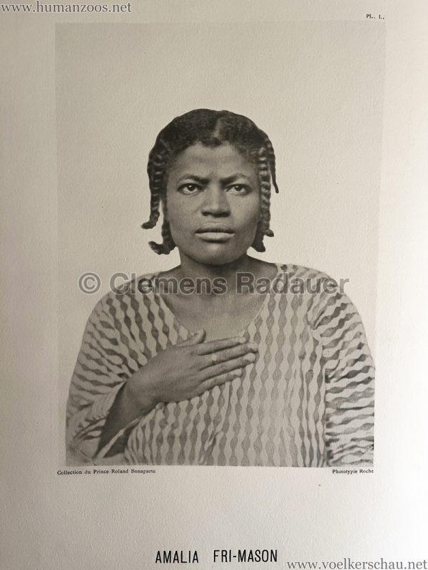 1883 International Colonial Exhibition Amsterdam - Amalia Fri-Mason 1